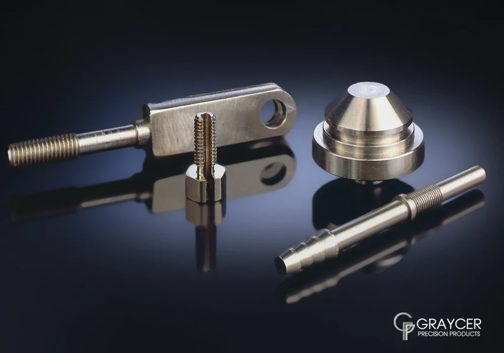 stainless Swiss screw parts